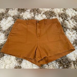 Madewell Camp shorts rust XL